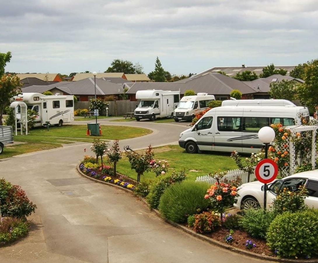 Amber Kiwi Holiday Park & Motels Christchurch Extérieur photo
